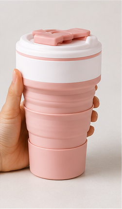 Fold & Go Collapsible Travel Cup – 500ml