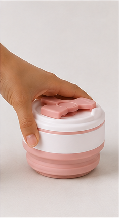 Fold & Go Collapsible Travel Cup – 500ml