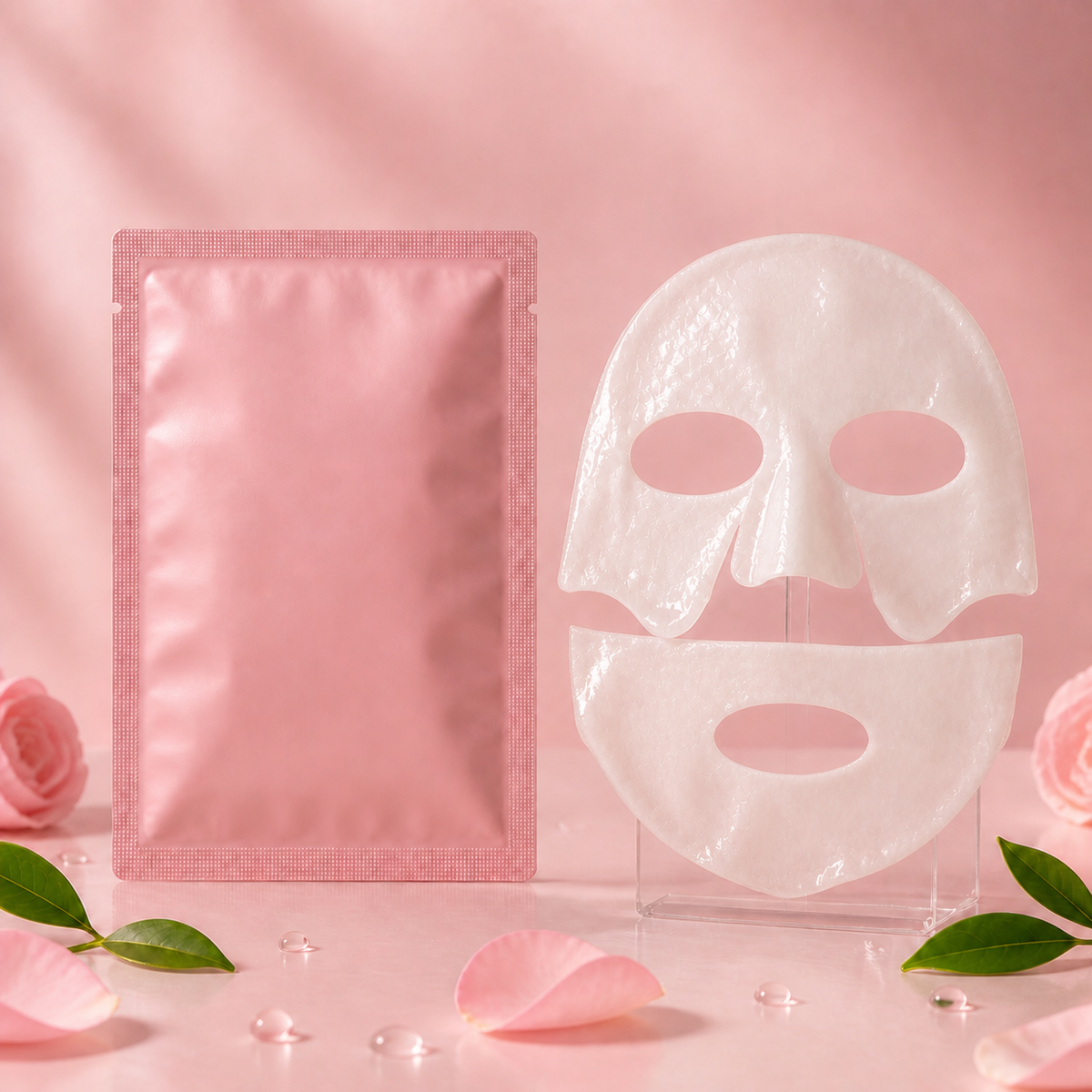 3-in-1 Hydrating Collagen Sheet Mask – 4 Pack