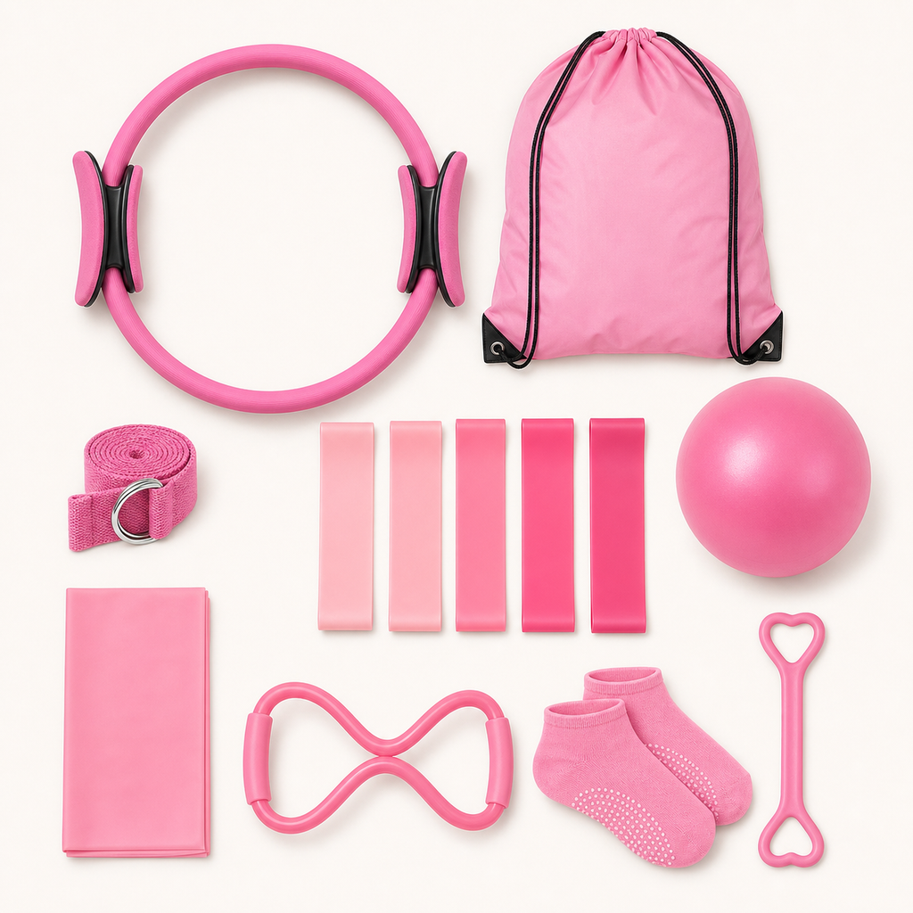 13-Piece Pilates & Yoga Home Workout Set