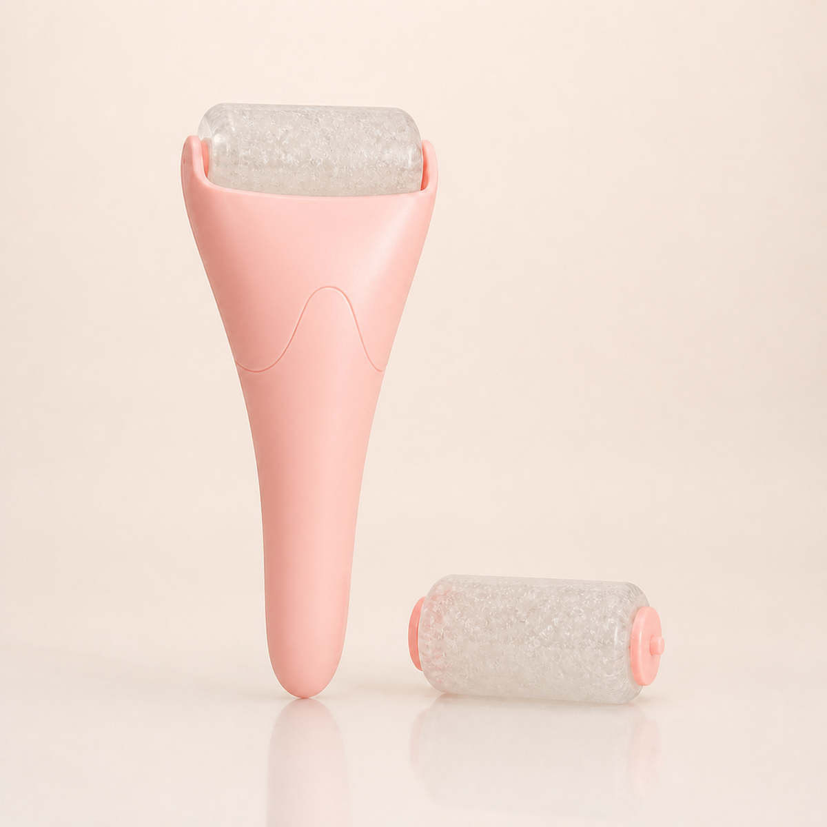 Cooling Ice Facial Roller – Reusable De-Puffing Face Massager