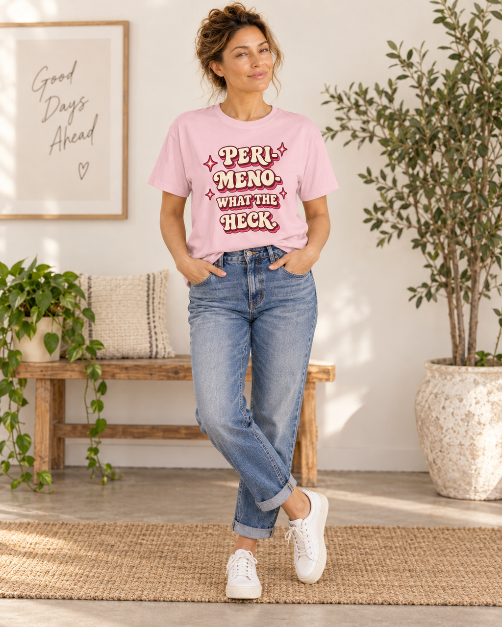 Peri-Meno-What the Heck | Funny Perimenopause T-Shirt