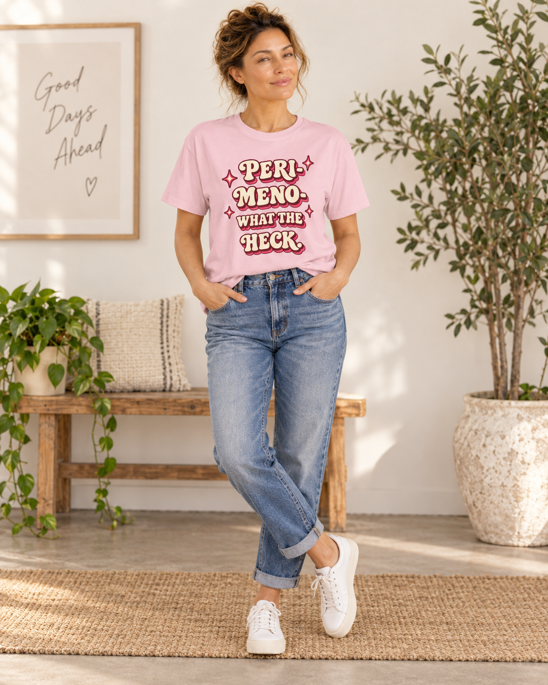 Peri-Meno-What the Heck | Funny Perimenopause T-Shirt