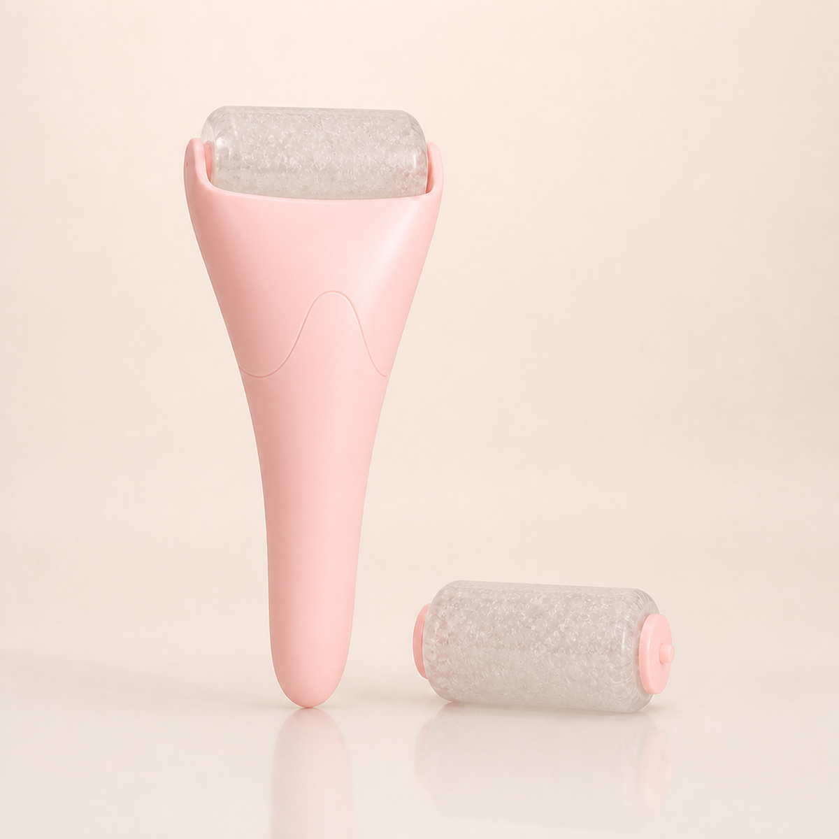 Cooling Ice Facial Roller – Reusable De-Puffing Face Massager