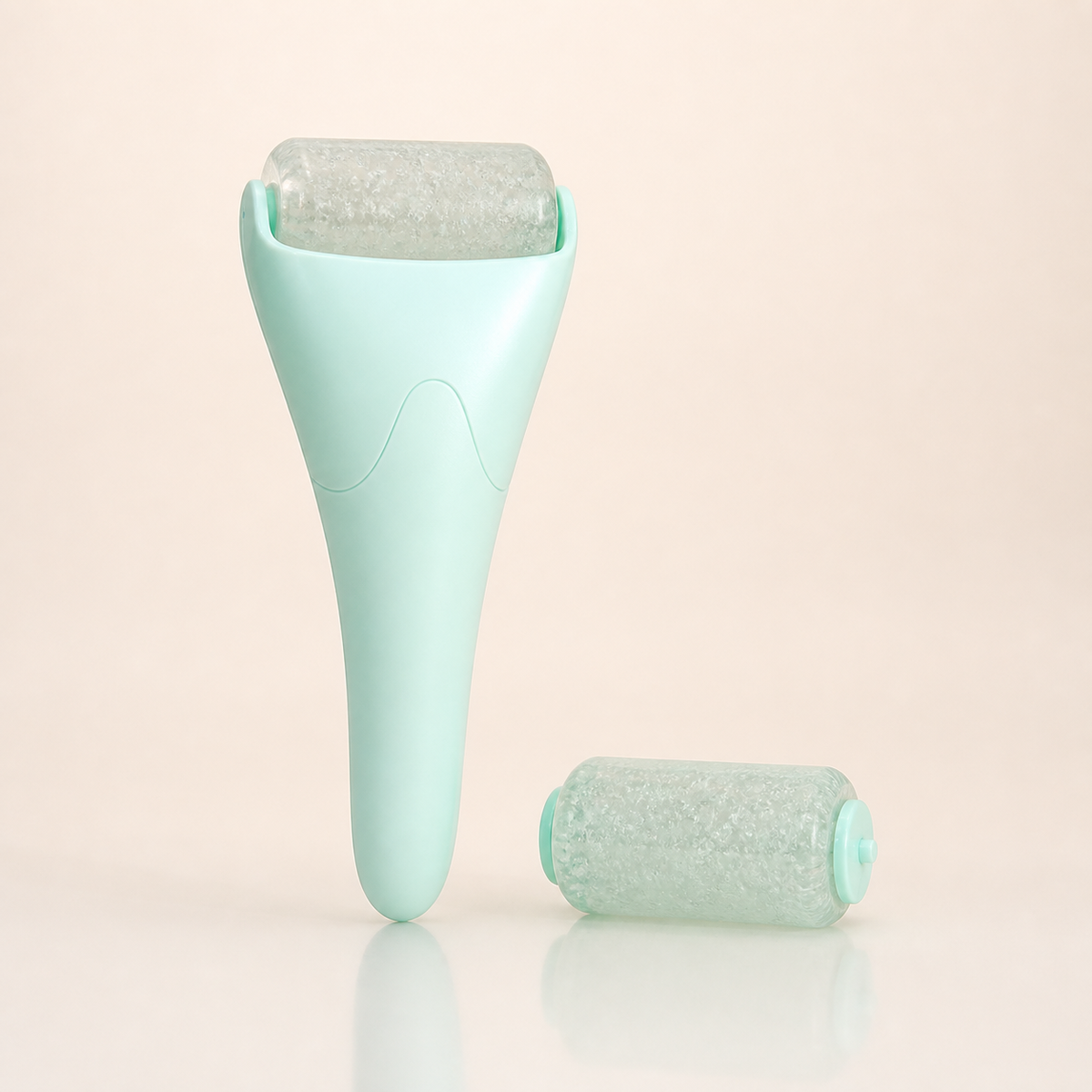 Cooling Ice Facial Roller – Reusable De-Puffing Face Massager