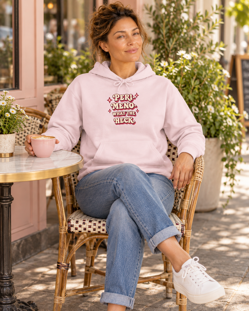 Peri-Meno—What the Heck! | Funny Perimenopause Hoodie