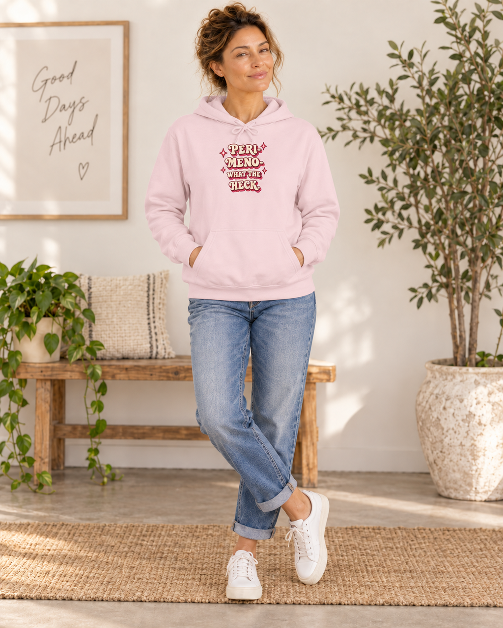 Peri-Meno—What the Heck! | Funny Perimenopause Hoodie